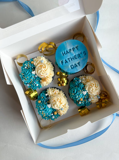 Father's Day Cupcake Box
